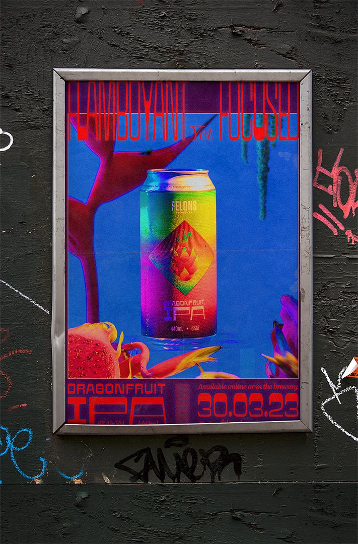 Felons Dragonfruit Poster