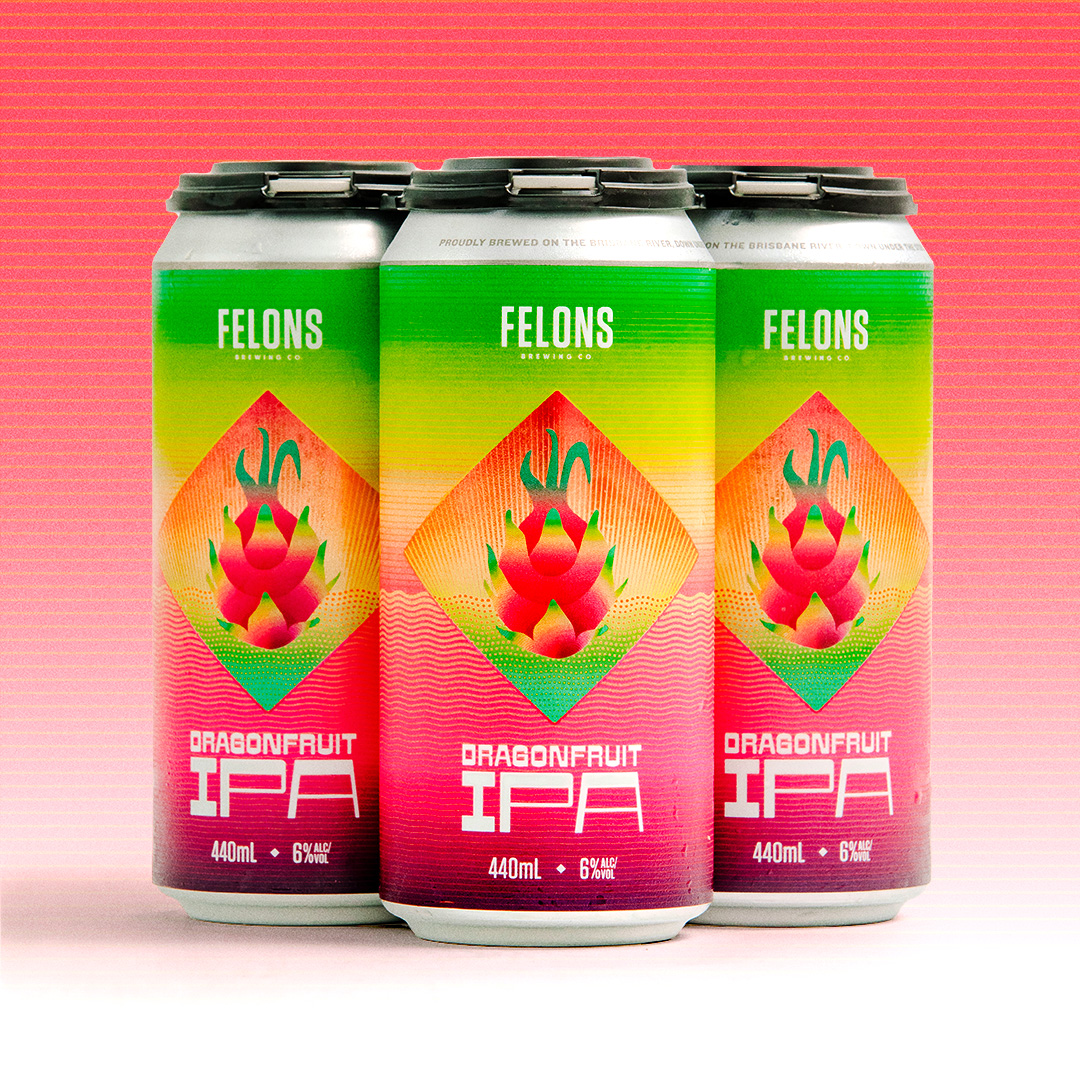 Felons Dragonfruit IPA 4 pack